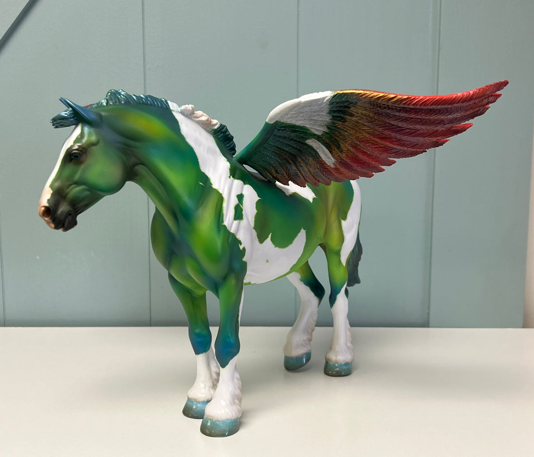 Alchemy OOAK Deco Heavy Draft Pegasus By Kristen Cermele -  SAMPLE & OOAK SALE APRIL 2024 SS424