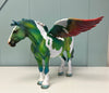 Alchemy OOAK Deco Heavy Draft Pegasus By Kristen Cermele -  SAMPLE &amp; OOAK SALE APRIL 2024 SS424