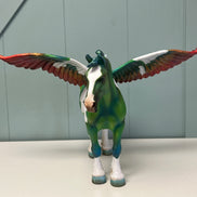 Alchemy OOAK Deco Heavy Draft Pegasus By Kristen Cermele -  SAMPLE & OOAK SALE APRIL 2024 SS424