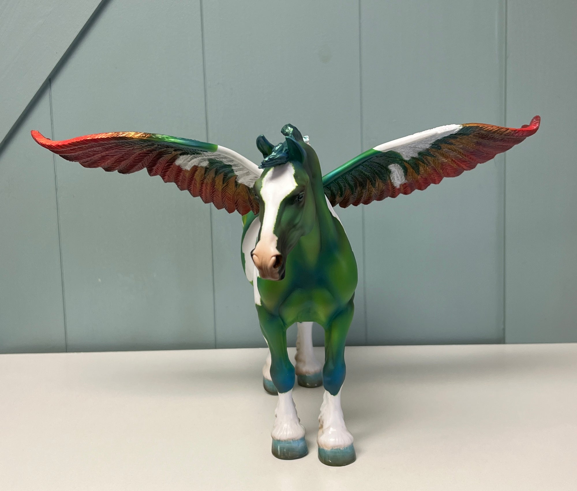 Alchemy OOAK Deco Heavy Draft Pegasus By Kristen Cermele -  SAMPLE &amp; OOAK SALE APRIL 2024 SS424
