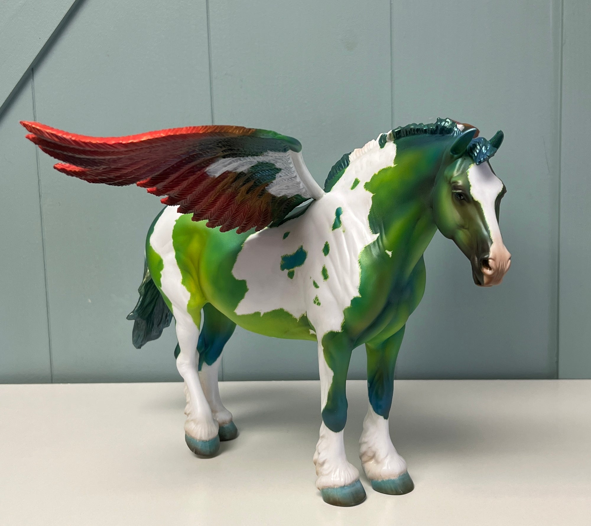 Alchemy OOAK Deco Heavy Draft Pegasus By Kristen Cermele -  SAMPLE &amp; OOAK SALE APRIL 2024 SS424