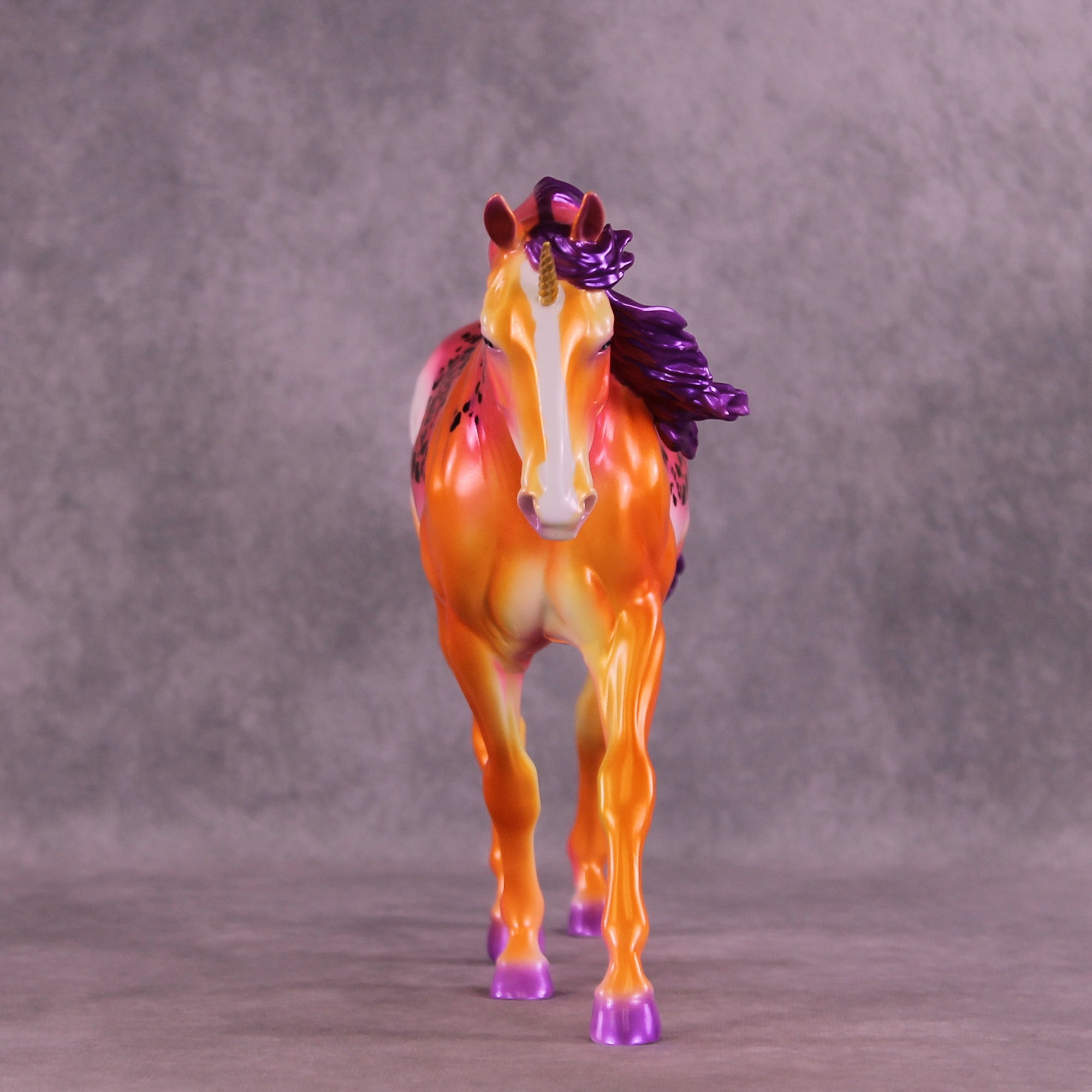 Mega Ultraviolet OOAK FCM Irish Draught by Erin Corbett MM25