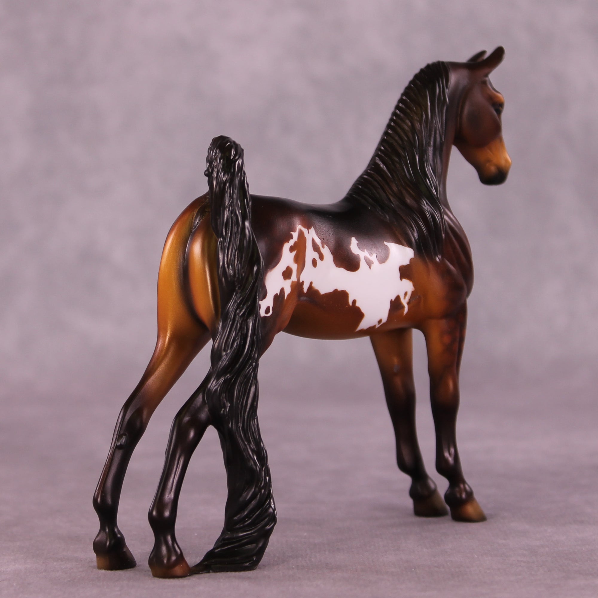 Hedda OOAK Pebble Saddlebred by Dawn Quick LHS25