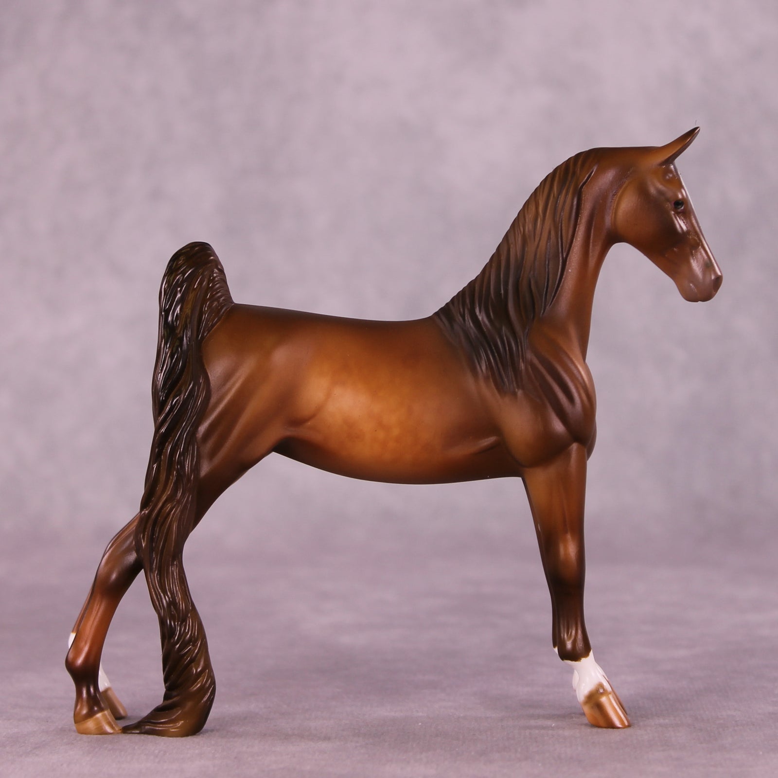 Devonshire OOAK Pebbles Saddlebred by Julie Keim LHS25
