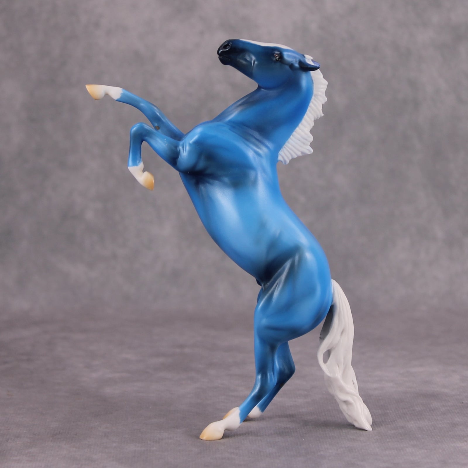 Cobalt OOAK Blue Deco Rearing Pebble By Jamie Adamson MM24