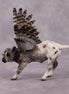 "Lapland" Secret Surprise Chip Drop: Superb Owl Sunday OOAK Deco Custom Cow Chip By Jess Hamill
