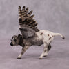 &quot;Lapland&quot; Secret Surprise Chip Drop: Superb Owl Sunday OOAK Deco Custom Cow Chip By Jess Hamill