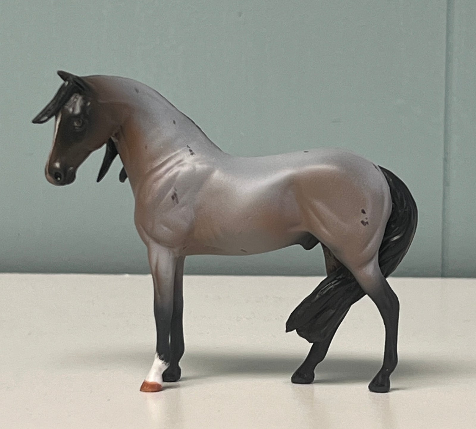 Party Favor OOAK Customized Blue Roan Andalusian Chip By Kristen Cermele -  SAMPLE & OOAK SALE APRIL 2024 SS424