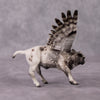 &quot;Lapland&quot; Secret Surprise Chip Drop: Superb Owl Sunday OOAK Deco Custom Cow Chip By Jess Hamill