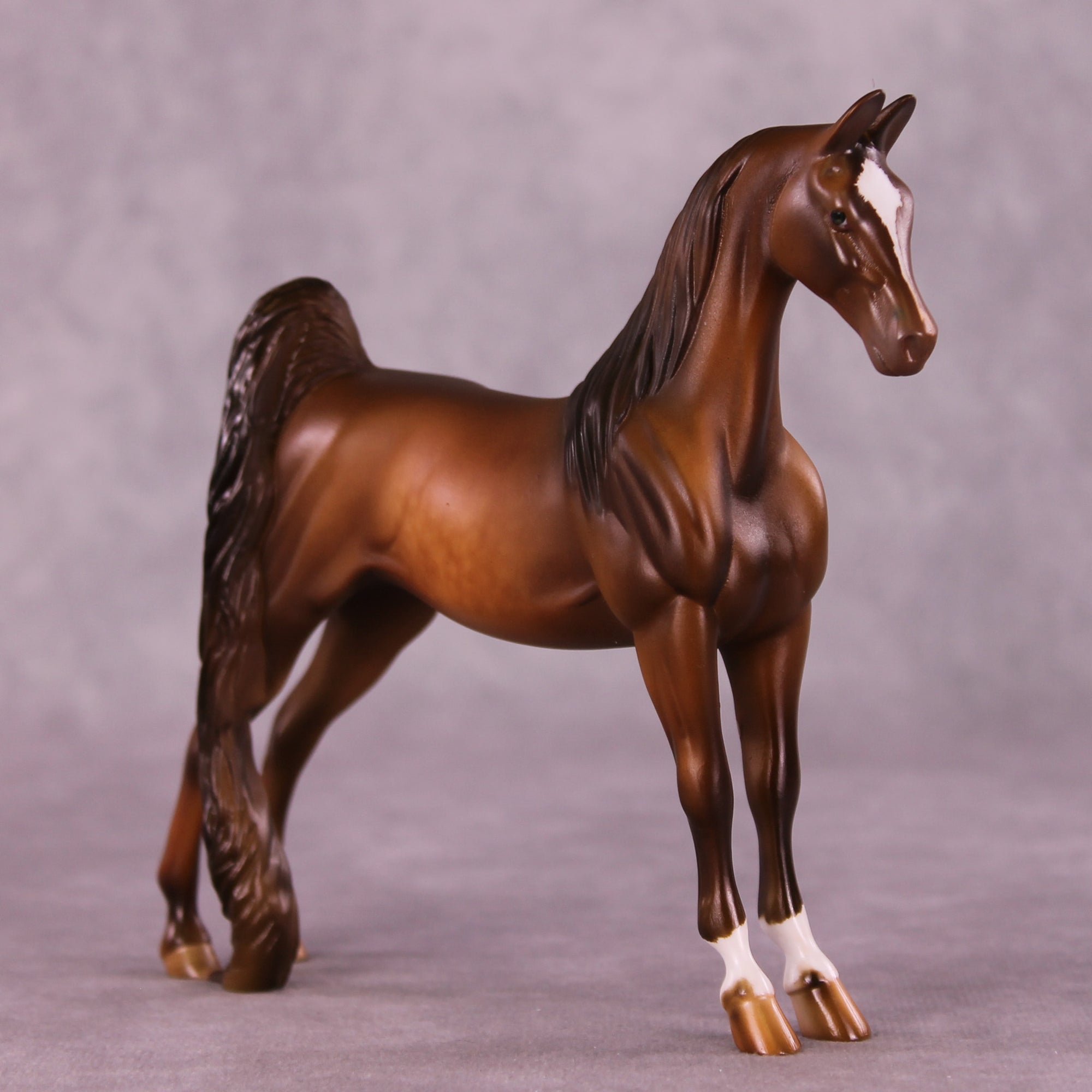Devonshire OOAK Pebbles Saddlebred by Julie Keim LHS25