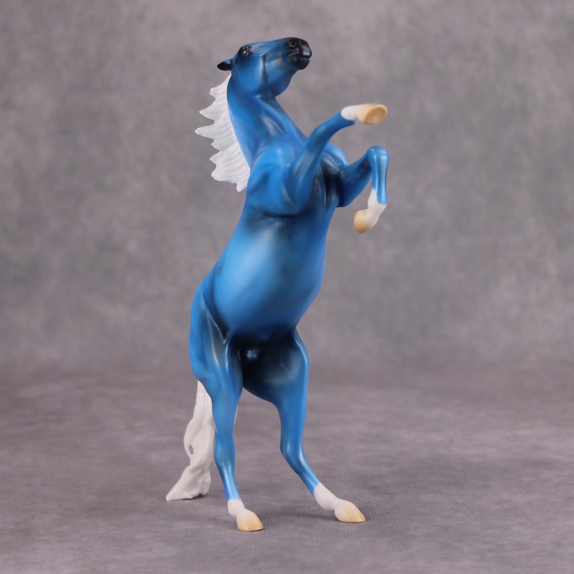 Cobalt OOAK Blue Deco Rearing Pebble By Jamie Adamson MM24