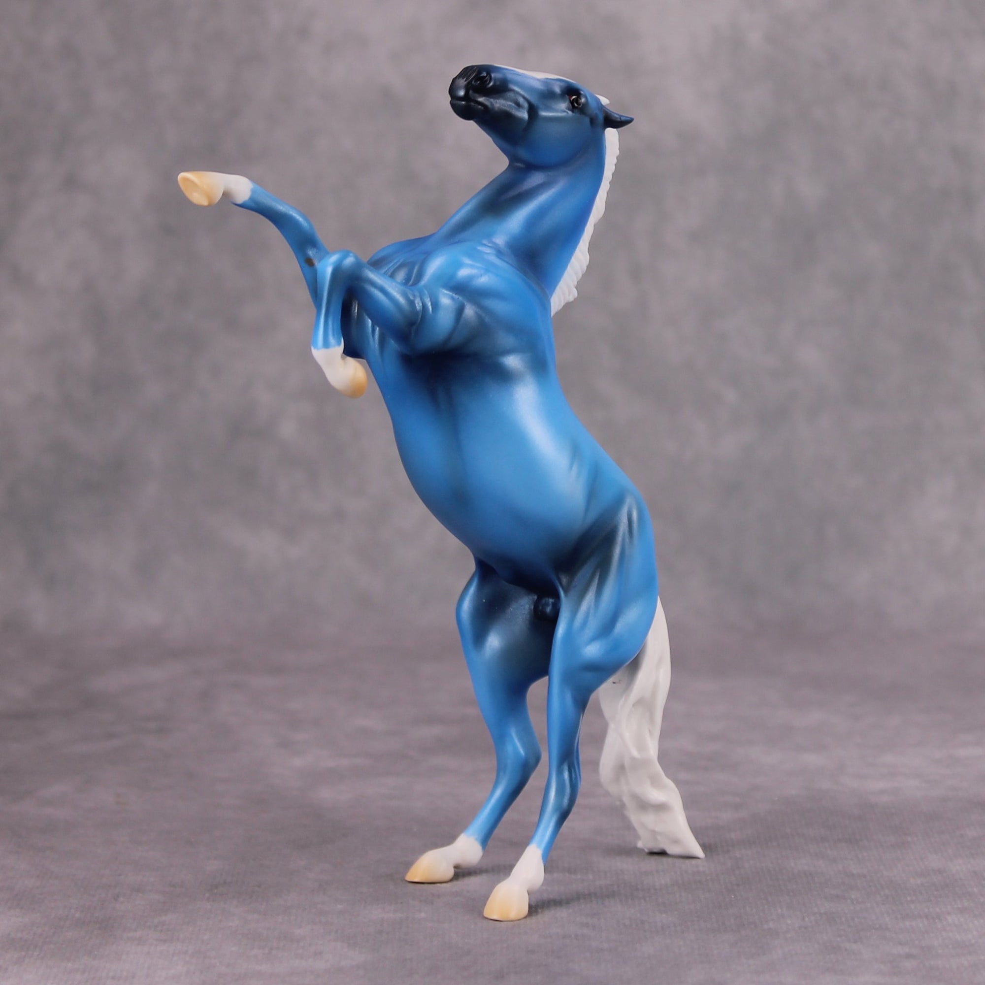 Cobalt OOAK Blue Deco Rearing Pebble By Jamie Adamson MM24