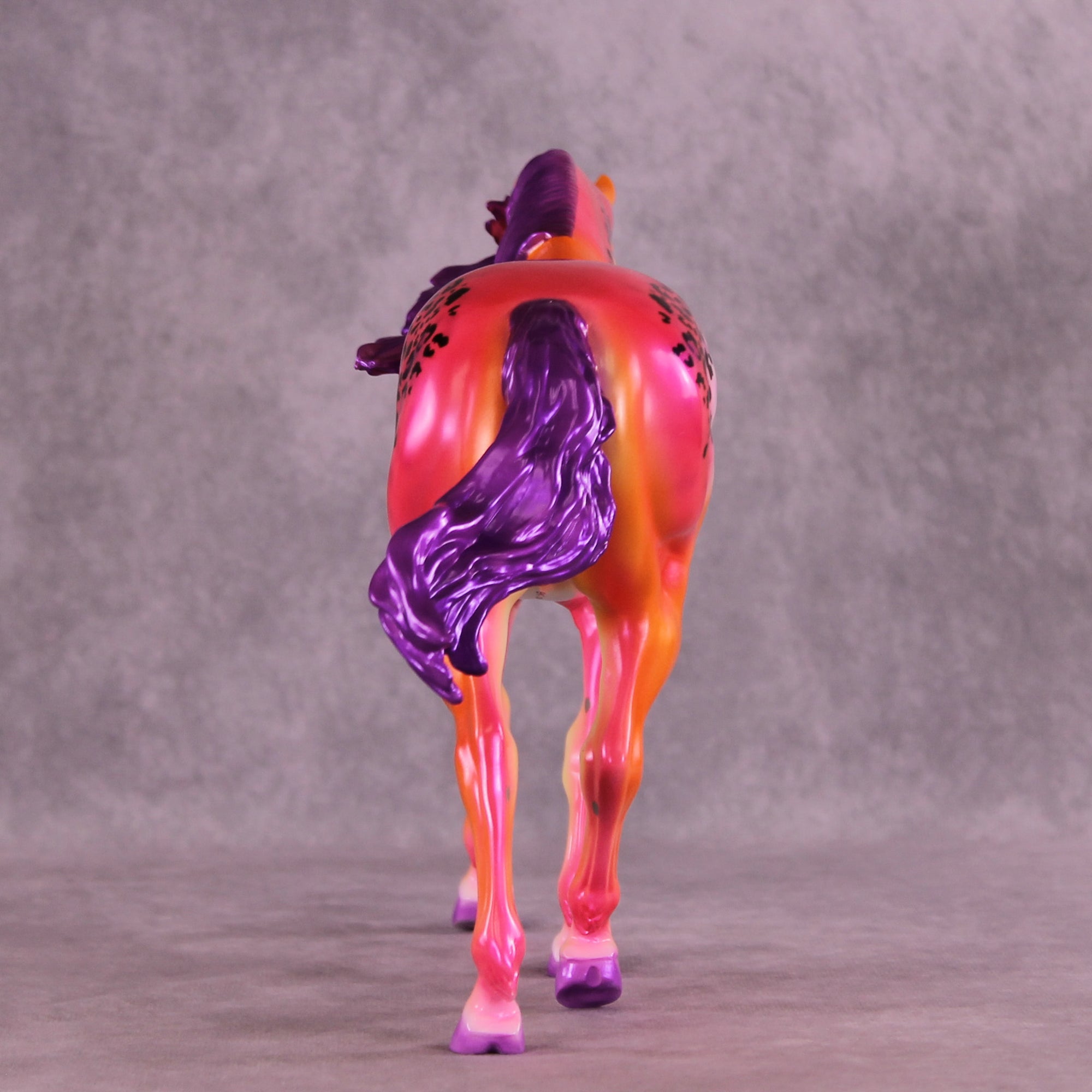 Mega Ultraviolet OOAK FCM Irish Draught by Erin Corbett MM25