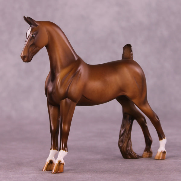 Grace Skelly OOAK Pebble Saddlebred by Jess Hamill MM25 Group A - Stone Horses