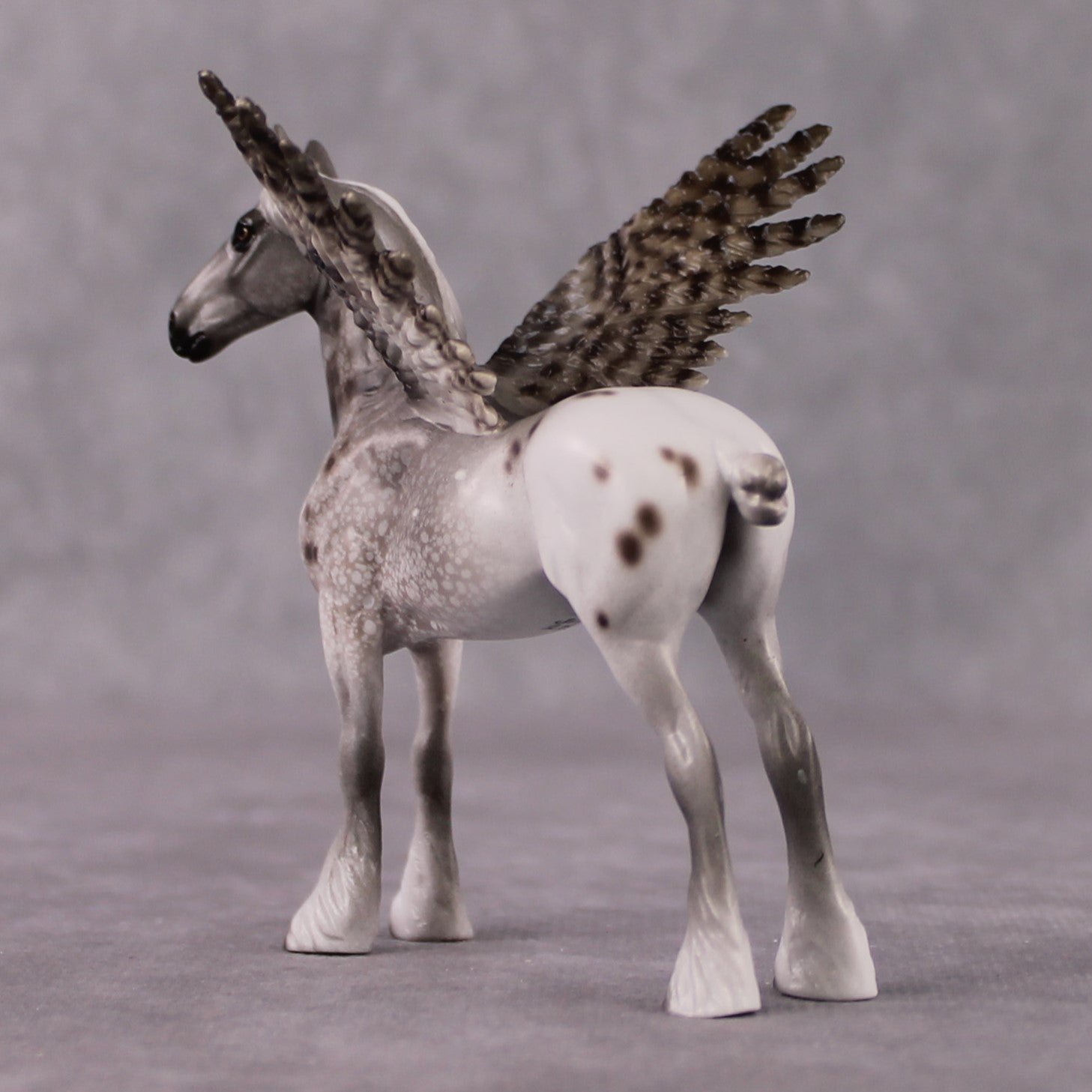 "Spectral" Secret Surprise Chip Drop: Superb Owl Sunday OOAK Deco Custom Draft Chip By Jess Hamill