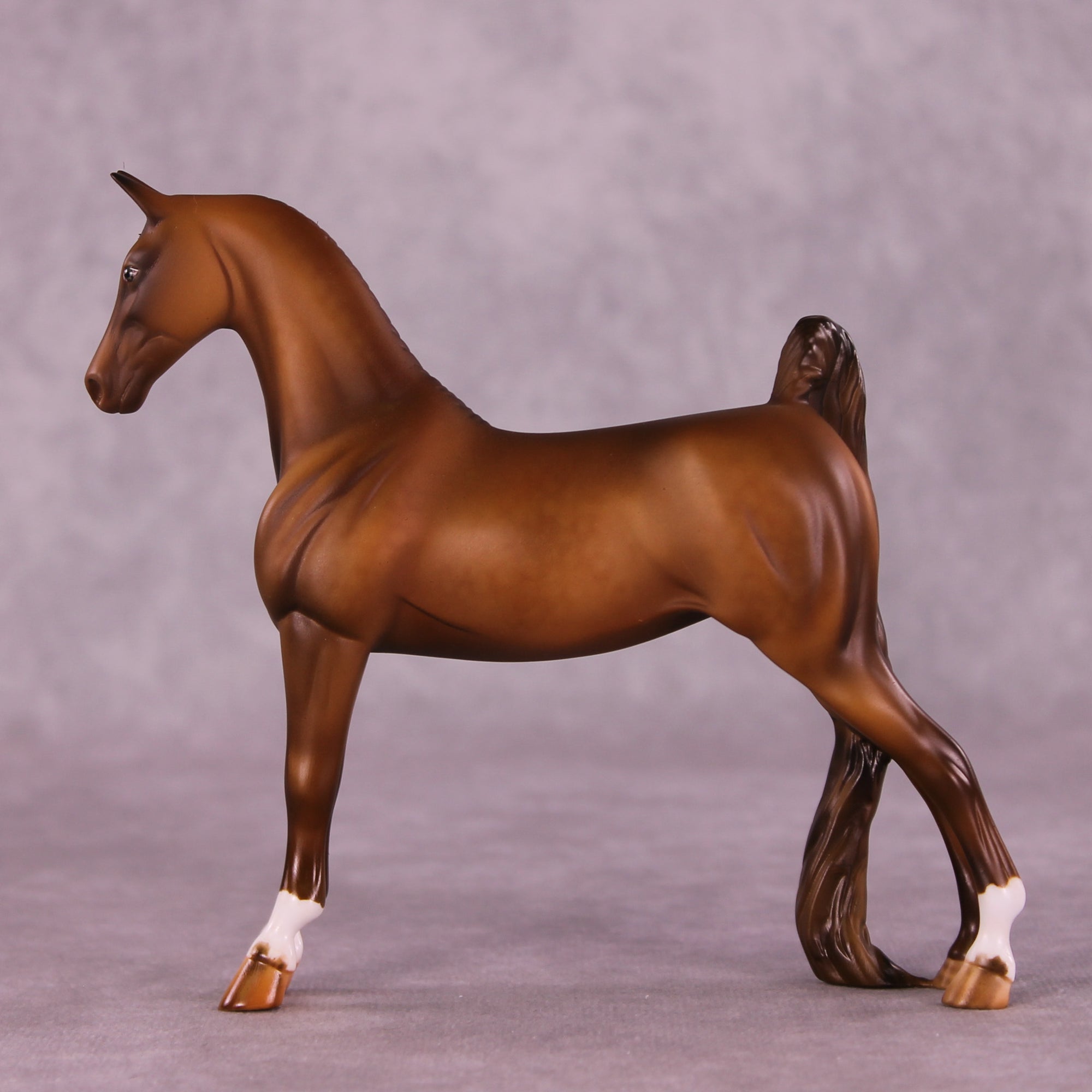 Devonshire OOAK Pebbles Saddlebred by Julie Keim LHS25