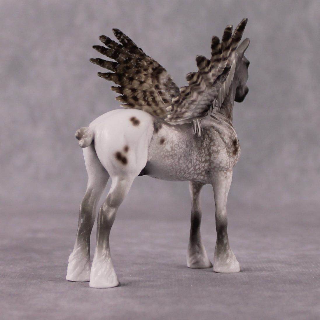"Spectral" Secret Surprise Chip Drop: Superb Owl Sunday OOAK Deco Custom Draft Chip By Jess Hamill