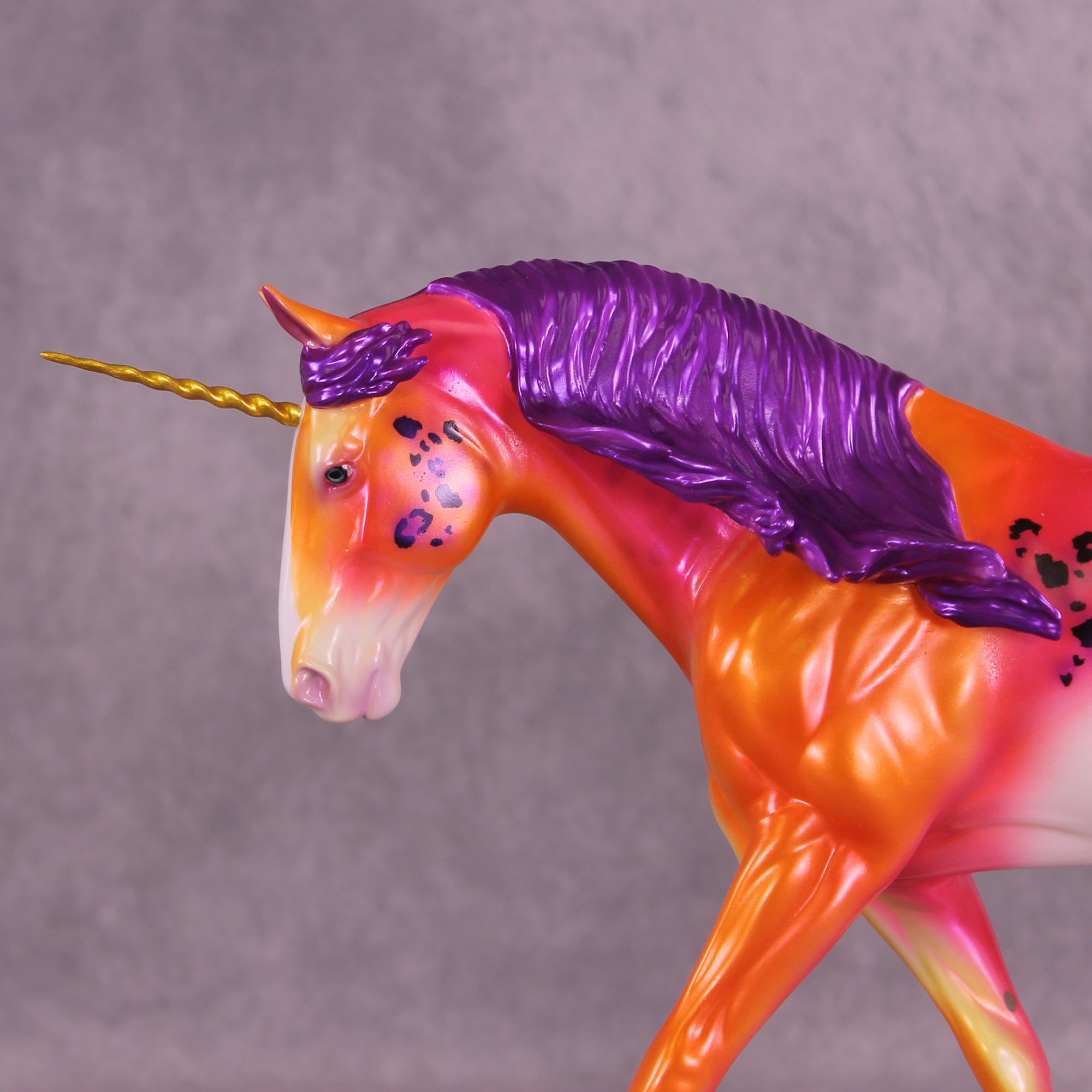 Mega Ultraviolet OOAK FCM Irish Draught by Erin Corbett MM25