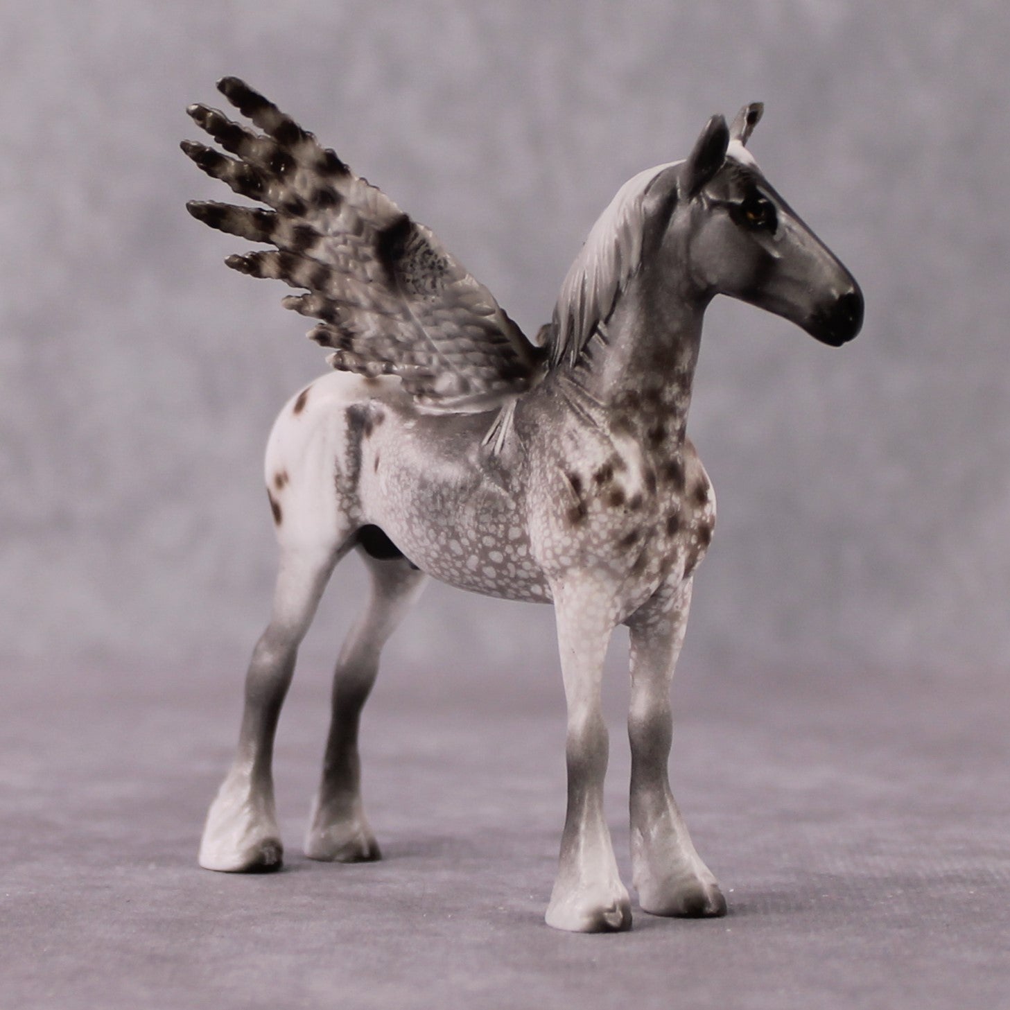 "Spectral" Secret Surprise Chip Drop: Superb Owl Sunday OOAK Deco Custom Draft Chip By Jess Hamill