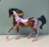 The Bolter OOAK Purple Gold and Bay Arab Mare By Kristen Cermele -  SAMPLE &amp; OOAK SALE APRIL 2024 SS424