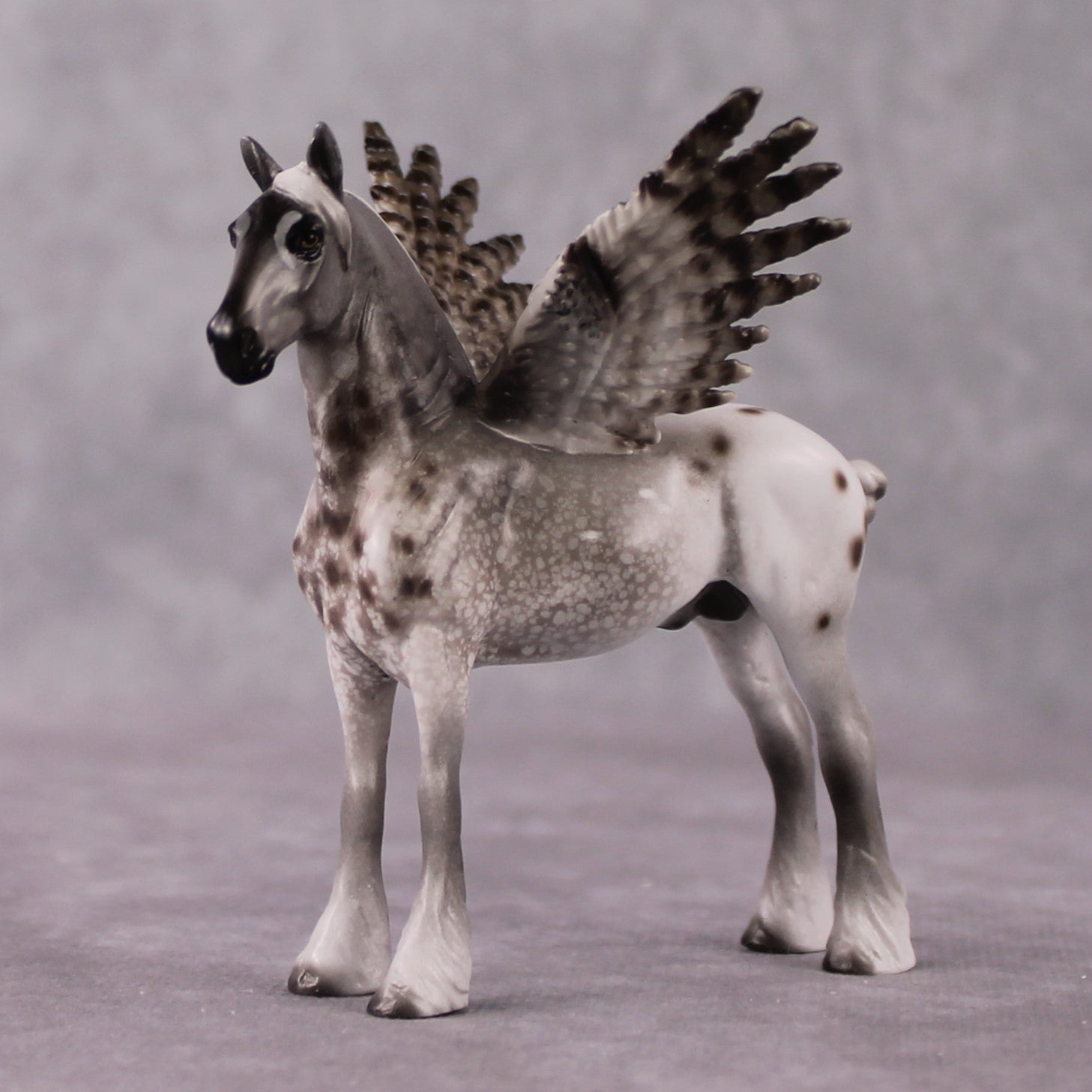 "Spectral" Secret Surprise Chip Drop: Superb Owl Sunday OOAK Deco Custom Draft Chip By Jess Hamill