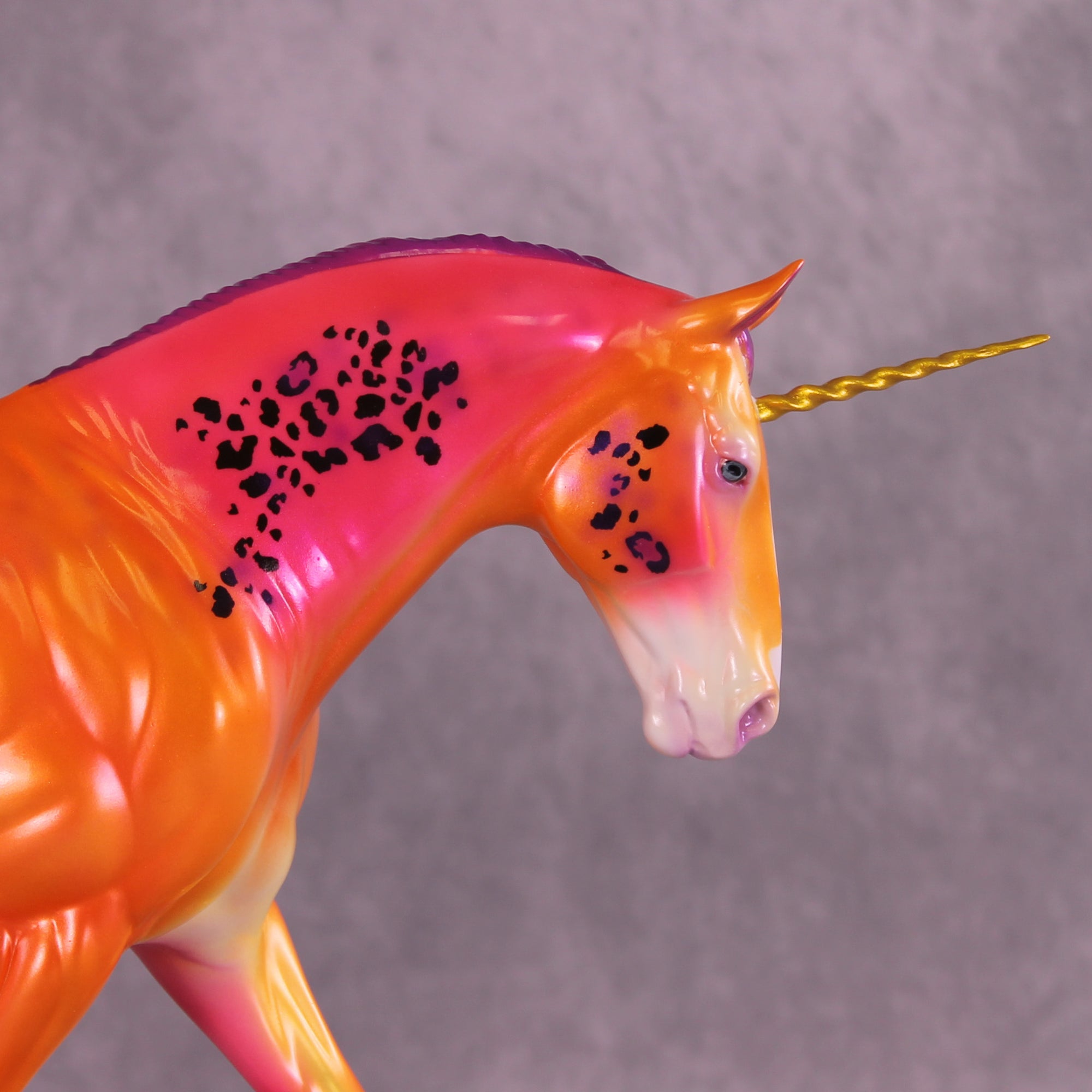 Mega Ultraviolet OOAK FCM Irish Draught by Erin Corbett MM25