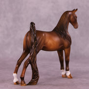 Devonshire OOAK Pebbles Saddlebred by Julie Keim LHS25