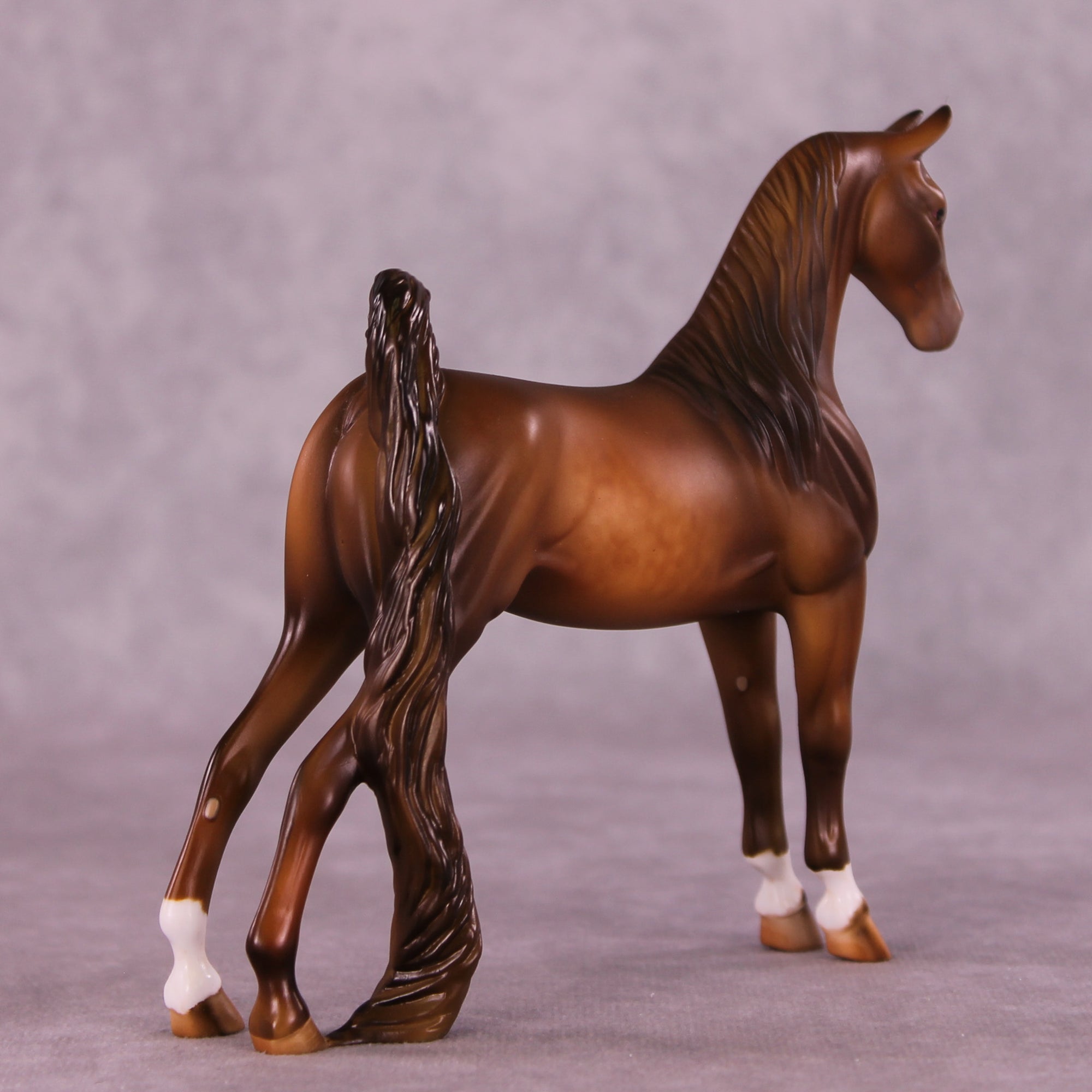 Devonshire OOAK Pebbles Saddlebred by Julie Keim LHS25
