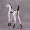 PREVIEW LISTING ONLY Selene OOAK Pearl Black Pinto Arab Foal By Jamie Adamson MM24