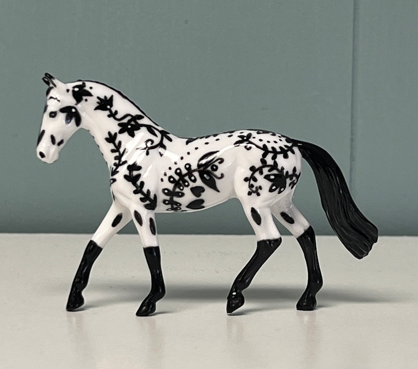 Guitar Songs OOAK Deco Warmblood Chip By Kristen Cermele -  SAMPLE & OOAK SALE APRIL 2024 SS424