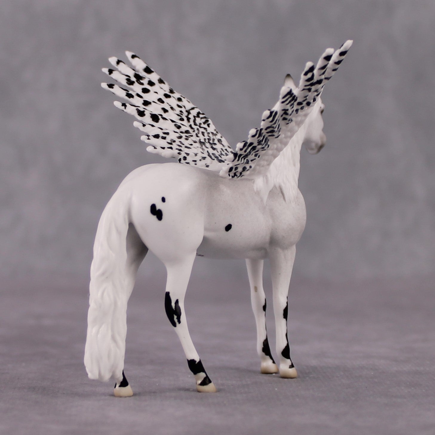 &quot;Tundra&quot; Secret Surprise Chip Drop: Superb Owl Sunday OOAK Deco Custom Andalusian Chip By Jess Hamill