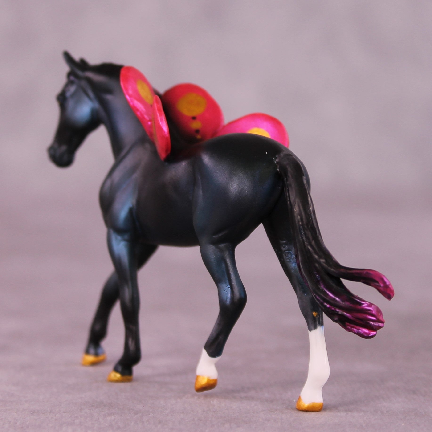 Just a Fairy OOAK FCM Chip Warmblood By Kristen Cermele July GemStones Series