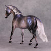 PREVIEW LISTING ONLY Might Be A Mimic OOAK Lavender Pink Dappled Deco Pony By Ellen Robbins MM24 Online Drawing Piece