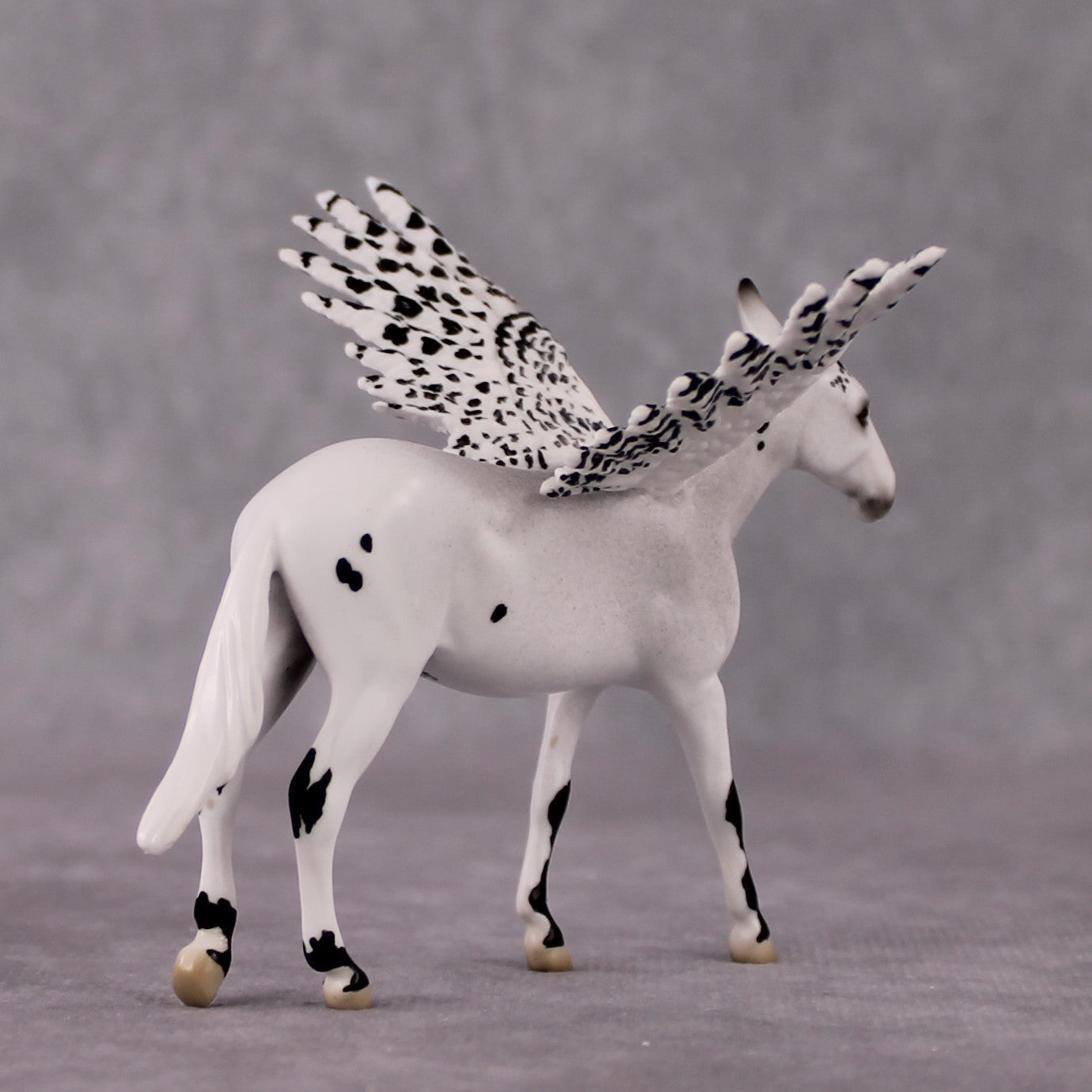 "Glaciation" Secret Surprise Chip Drop: Superb Owl Sunday OOAK Deco Custom Mule Chip By Jess Hamill