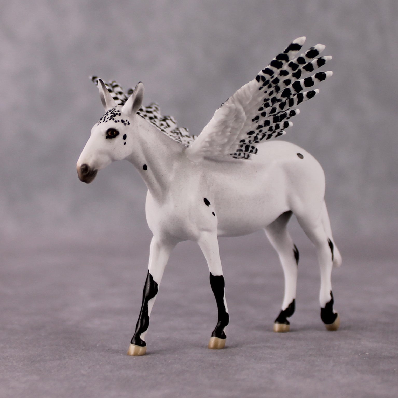 "Glaciation" Secret Surprise Chip Drop: Superb Owl Sunday OOAK Deco Custom Mule Chip By Jess Hamill