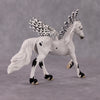 &quot;Palearctic&quot; Secret Surprise Chip Drop: Superb Owl Sunday OOAK Deco Custom Friesian Chip By Jess Hamill