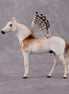 "Shriek" Secret Surprise Chip Drop: Superb Owl Sunday OOAK Deco Custom Andalusian By Ellen Robbins