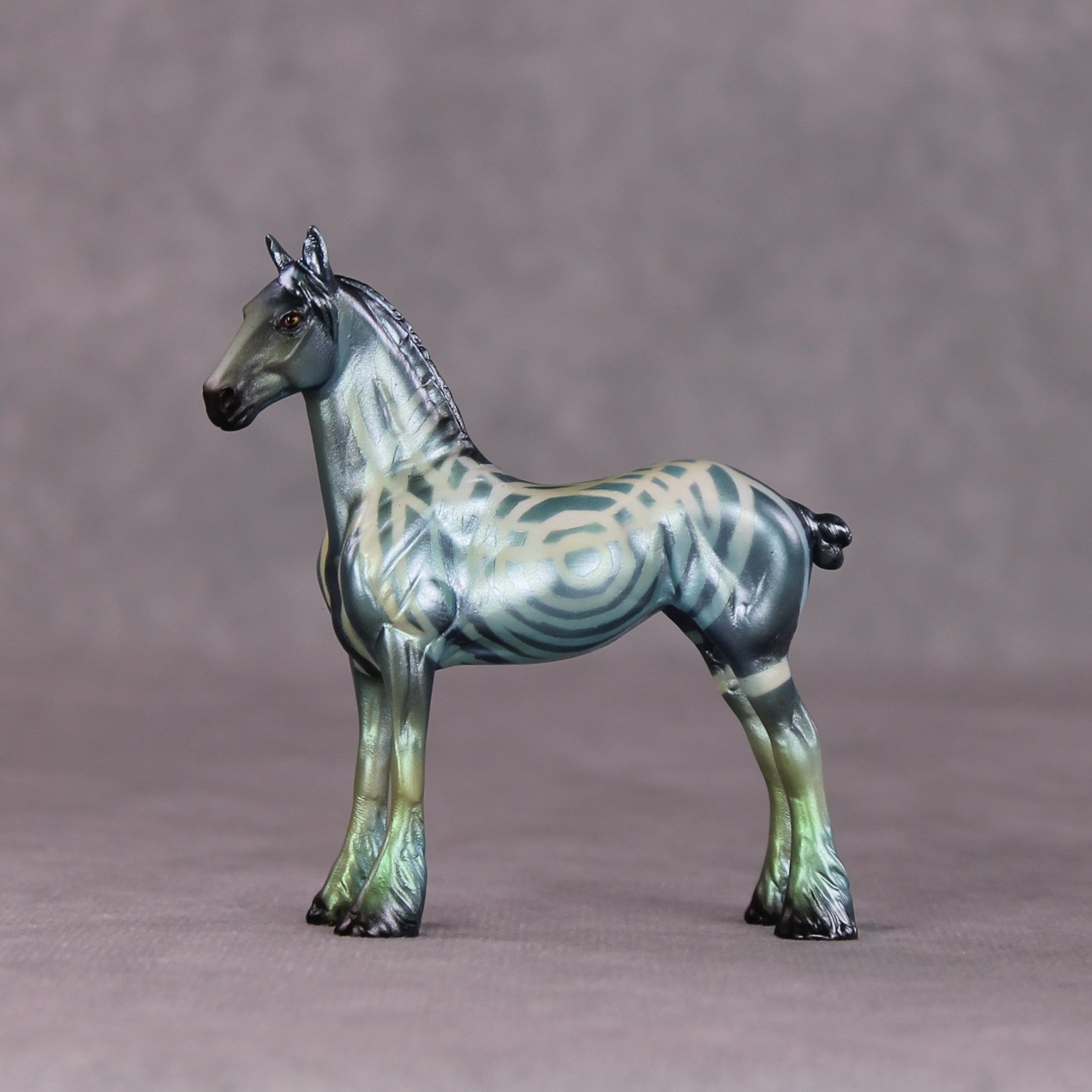 "Sound Waves" OOAK Draft Chip by Kike Durarte SHCF25