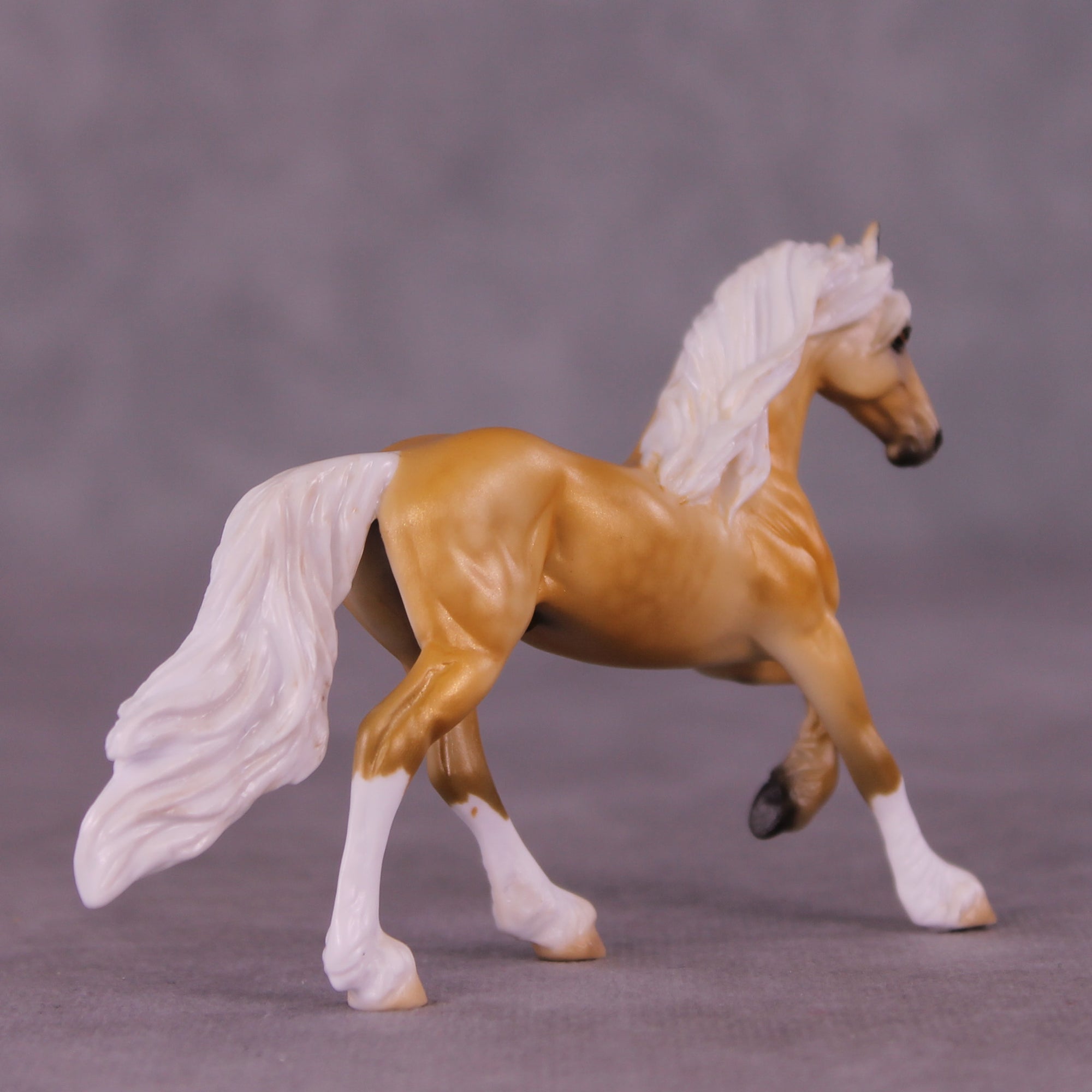 Ray of Sunshine OOAK Friesian Chip by Dawn Quick LHS25