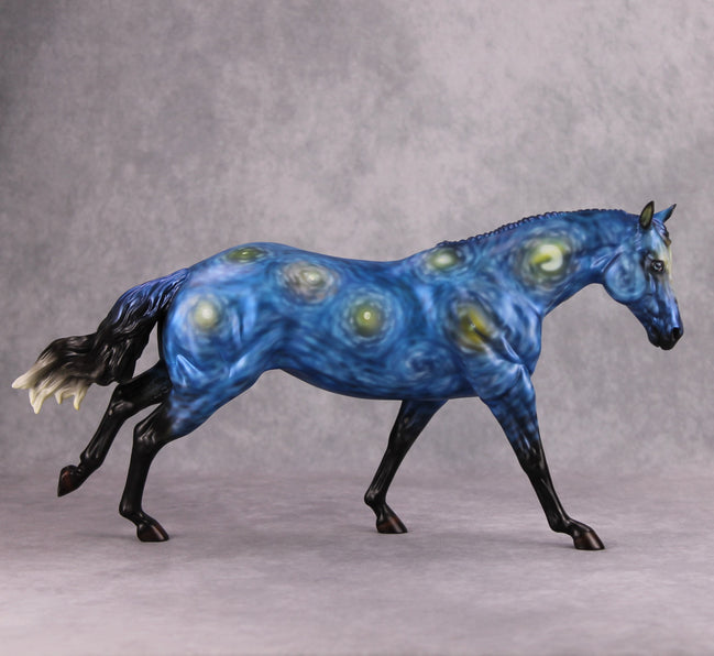 AirGogh OOAK Starry Night Deco Remington By Ellen Robbins MM24 MHP Auction