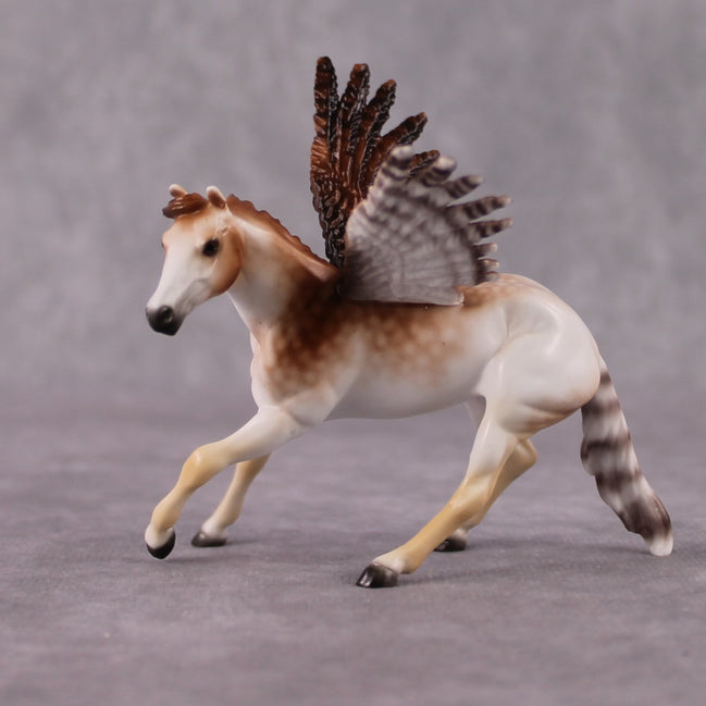 "Squawk" Secret Surprise Chip Drop: Superb Owl Sunday OOAK Deco Custom Cutter Chip By Ellen Robbins