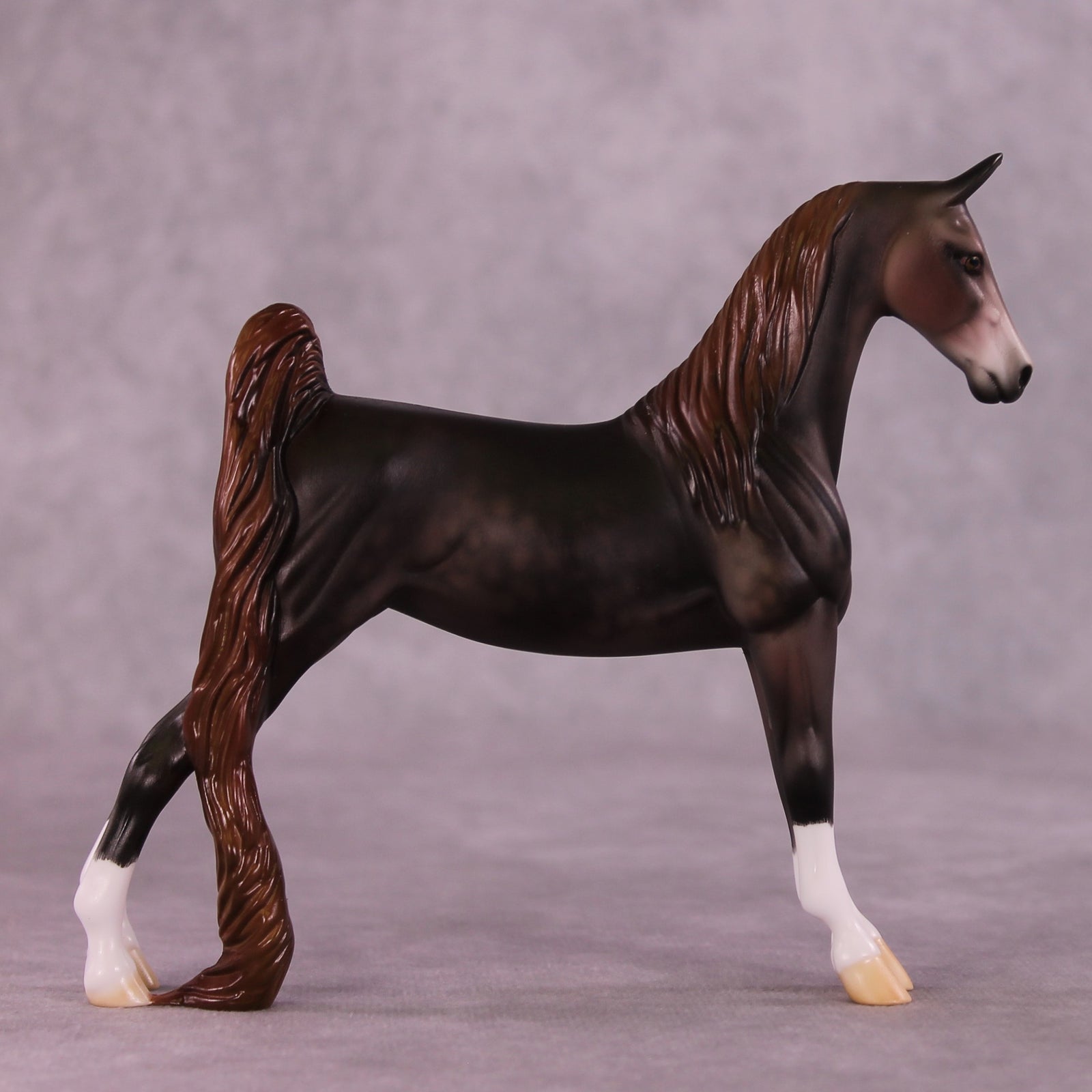 "Funicular" OOAK Pebble Saddlebred by Julie Keim EQ25