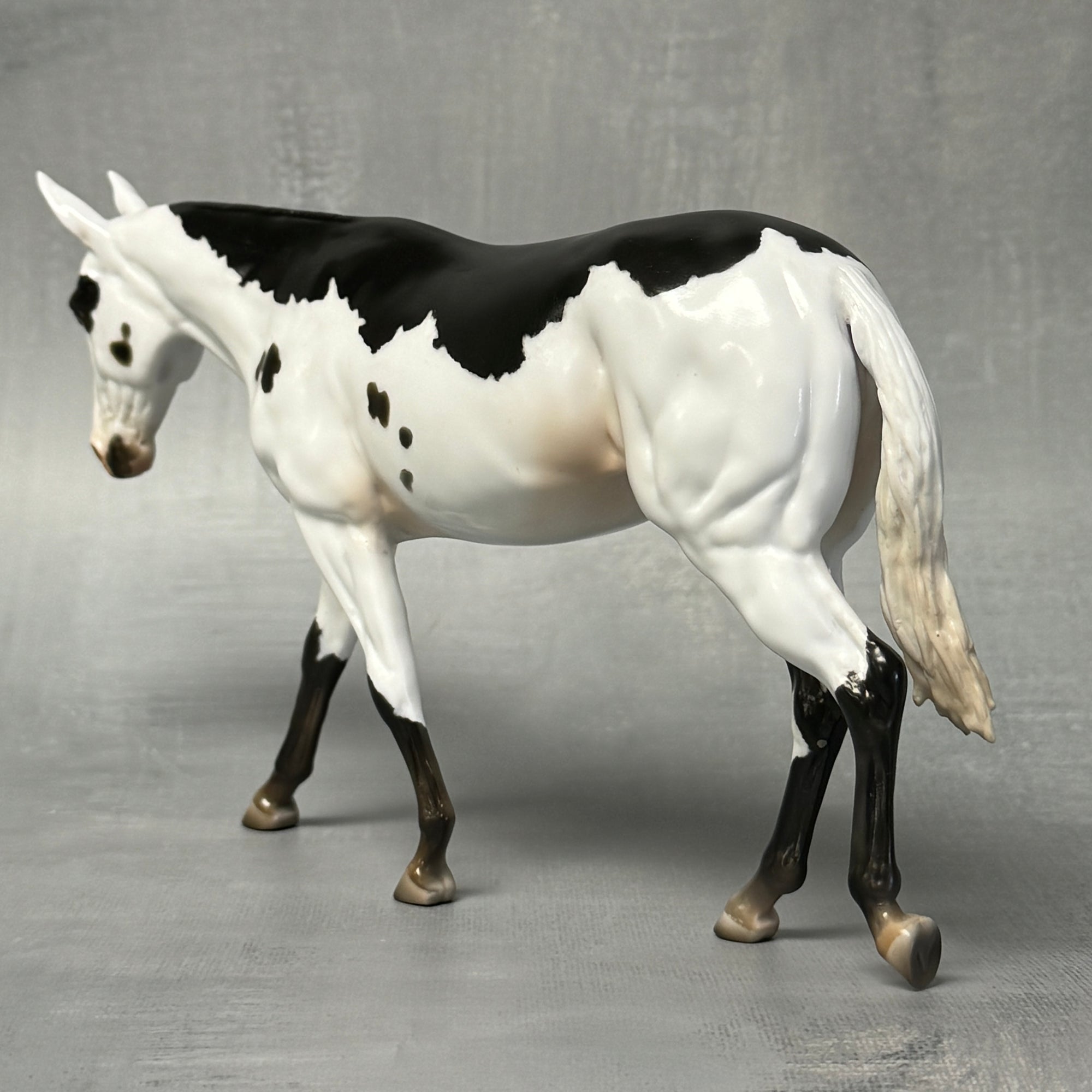 Middle Gruff LE-19 Billy Goats Gruff Pebble Mule By Julie Keim FTL24