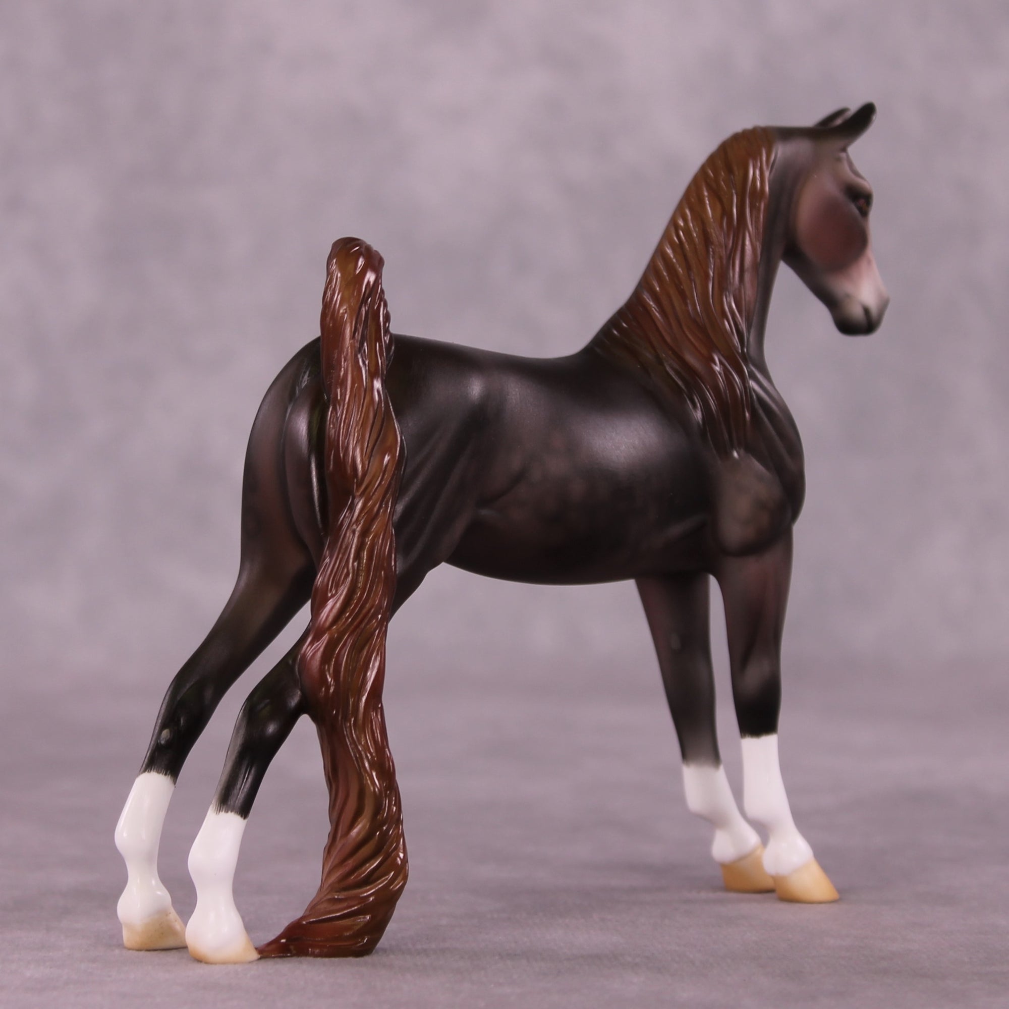 "Funicular" OOAK Pebble Saddlebred by Julie Keim EQ25