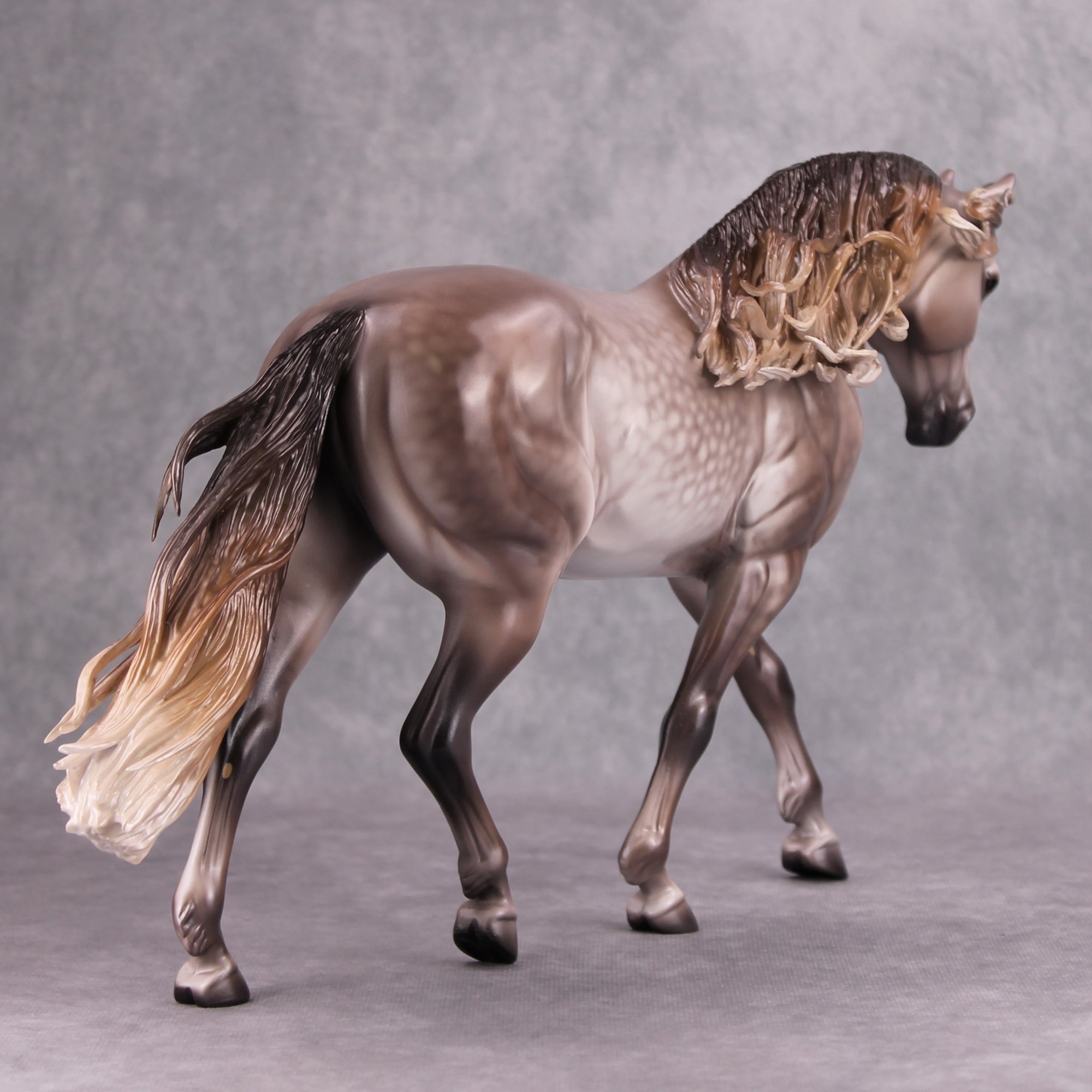 Wade OOAK Dappled Rose Grey Custom Irish Draught By Caroline Boydston - Best Offer 10/22/24