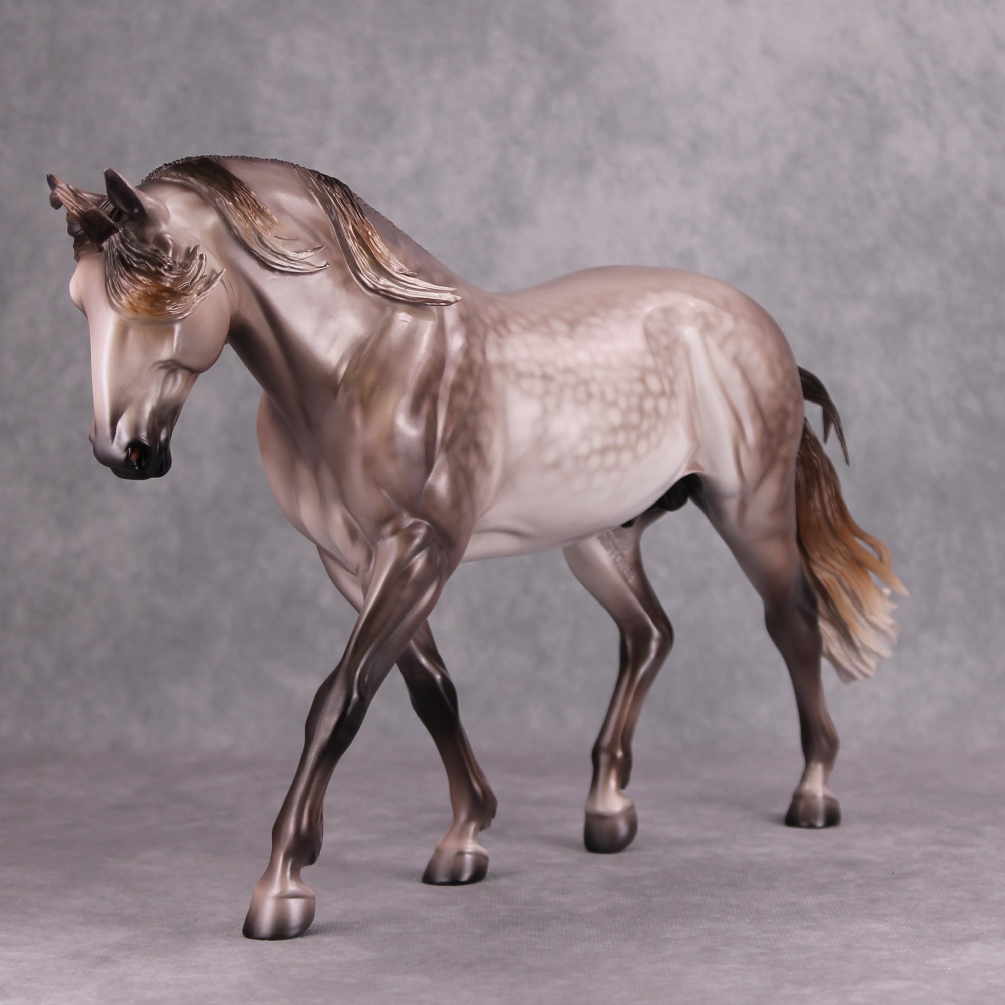 Wade OOAK Dappled Rose Grey Custom Irish Draught By Caroline Boydston - Best Offer 10/22/24