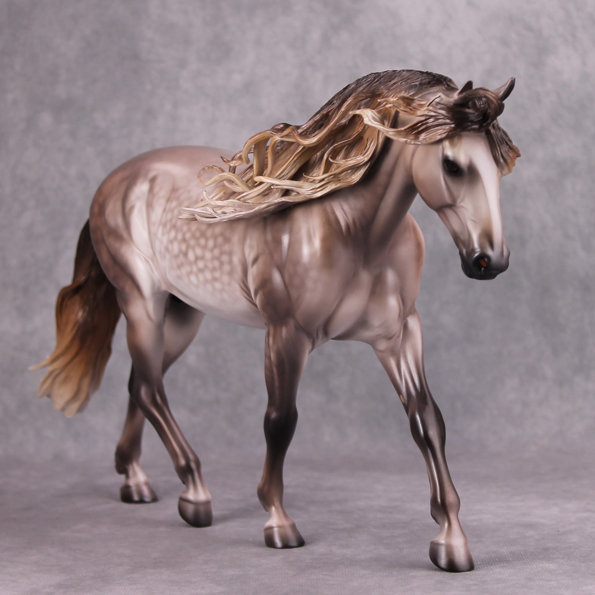 Wade OOAK Dappled Rose Grey Custom Irish Draught By Caroline Boydston - Best Offer 10/22/24