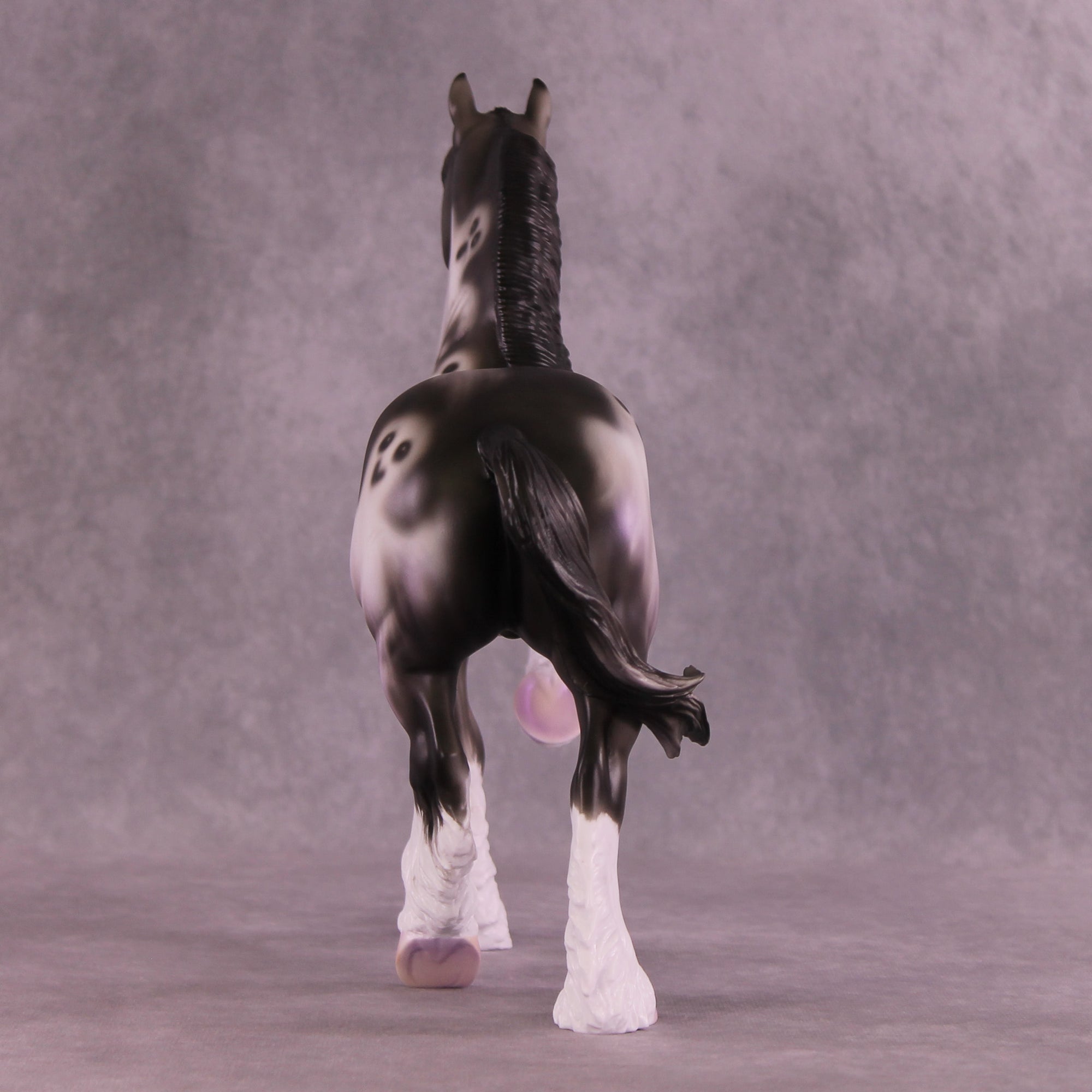 Apparition OOAK FCM Trotting Drafter by Sheryl Leisure MM25