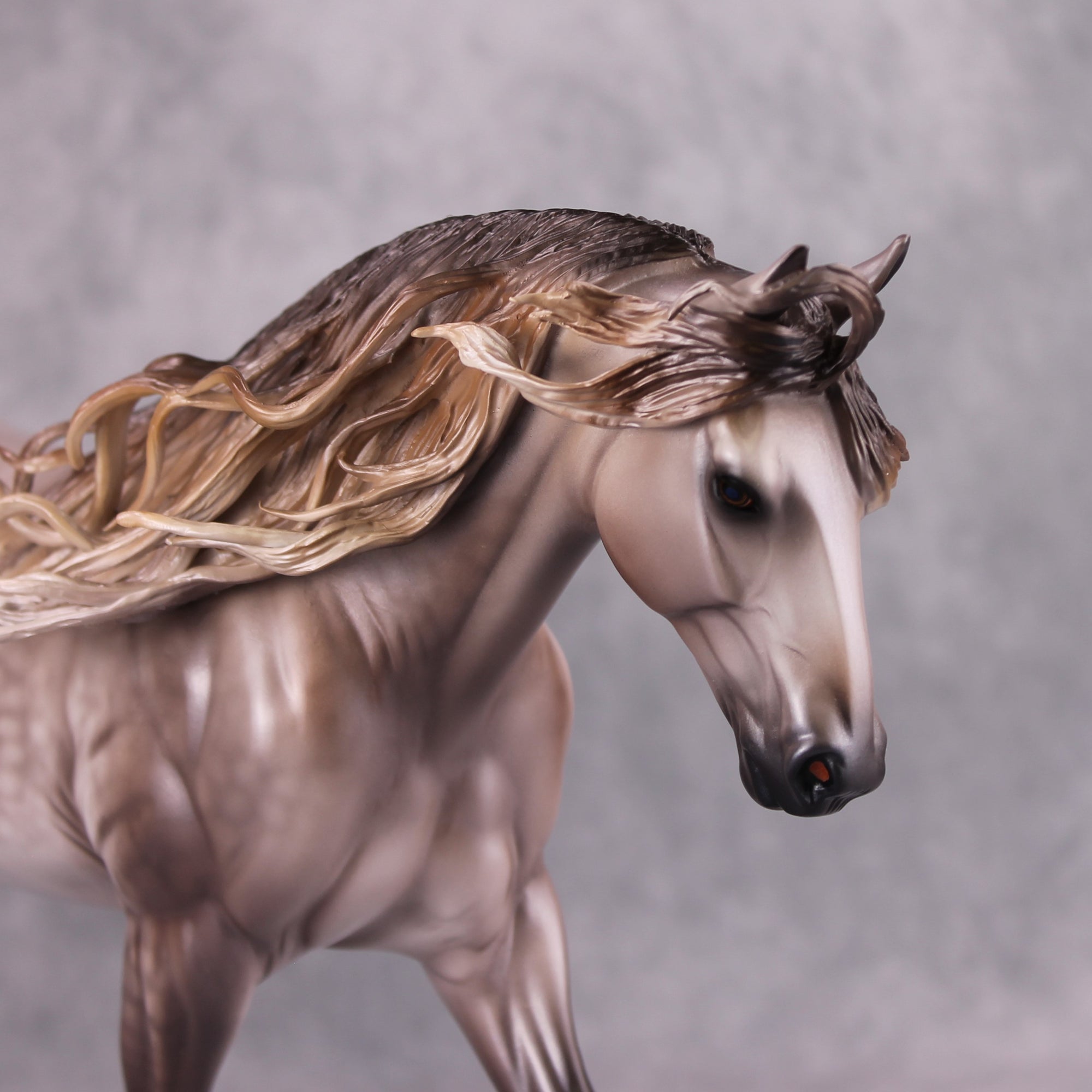 Wade OOAK Dappled Rose Grey Custom Irish Draught By Caroline Boydston - Best Offer 10/22/24