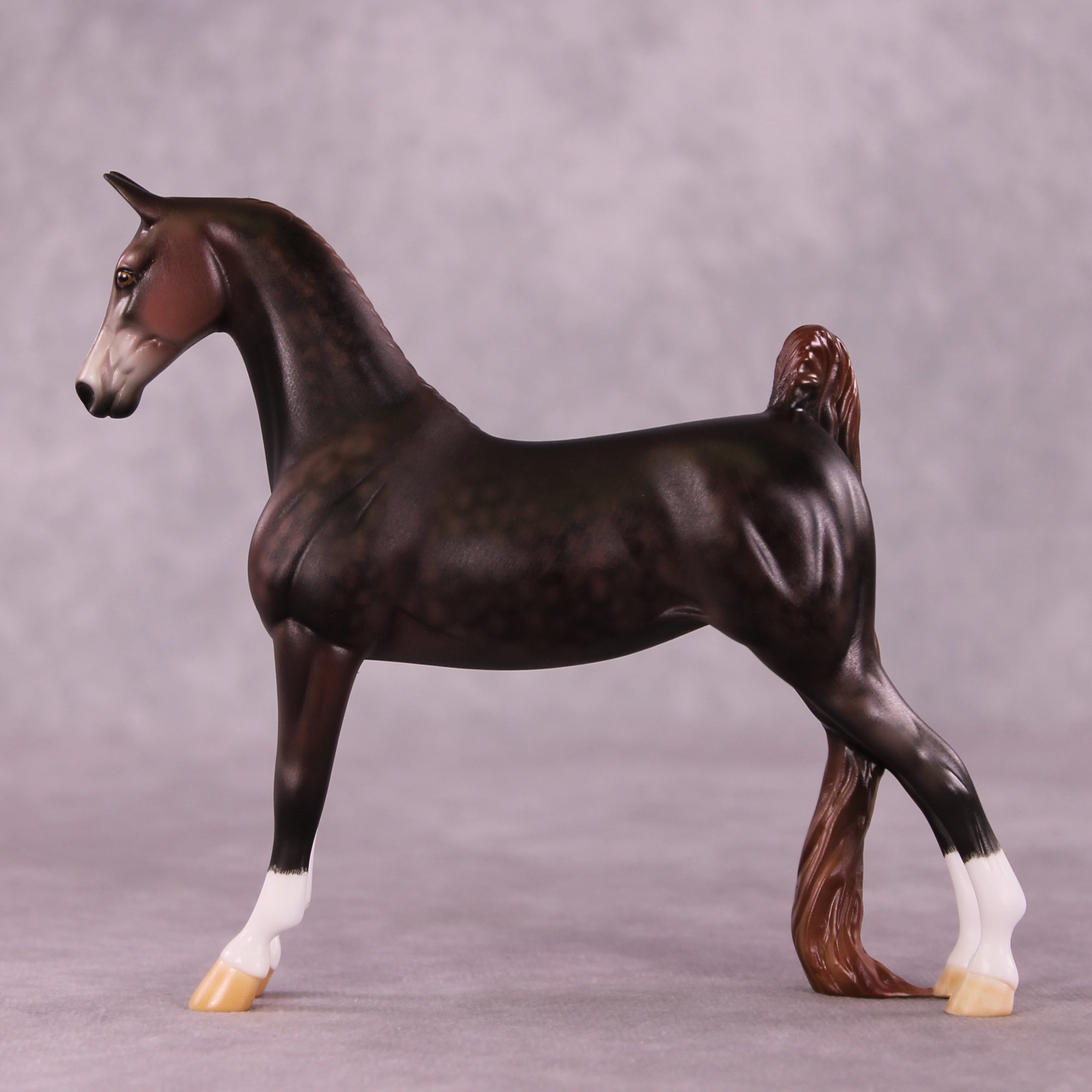"Funicular" OOAK Pebble Saddlebred by Julie Keim EQ25